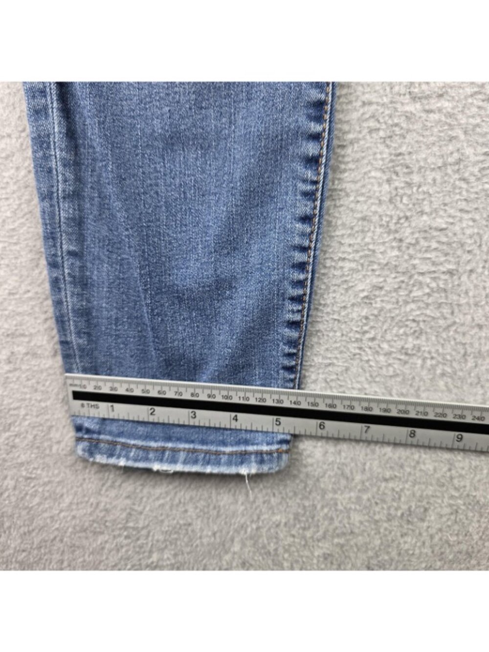 KUT Connie Jeans Womens 12 Blue Mid Rise Ankle Skinny Stretch Denim - Picture 9 of 9